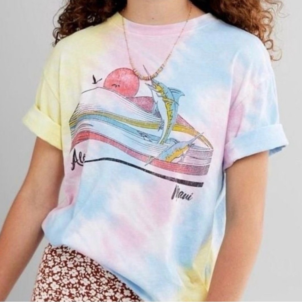 American Highway Women’s Rainbow Tie Dye Tee